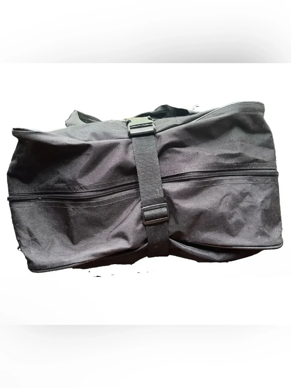 AITZ Expandable Rolling Garment Travel Bag Wheeled Luggage Black 19x19x12
